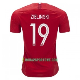 Koszulka Polska Piotr Zielinski 19 Mistrzostwa Świata 2018 Wyjazdowe Stroje Piłkarskie